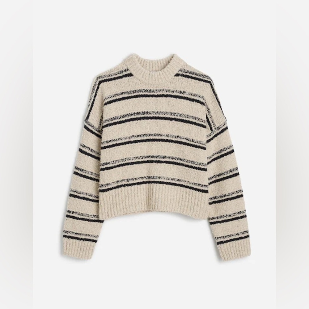 Madewell Eyelash-Yarn Crewneck Sweater - Picture 4 of 10